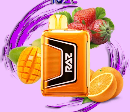 Strawberry Orange Mango Raz Flavor