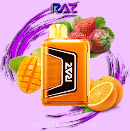 Strawberry Orange Mango Raz Flavor