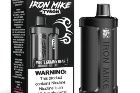 Step into the ring with a flavor that packs a sweet punch—the White Gummy Bear Iron Mike Tyson 2.0 15000 Puffs Vape! This heavyweight champ in the vaping world delivers a knockout combination of sugary delight and cutting-edge technology, making it your ultimate contender for the best vape experience.